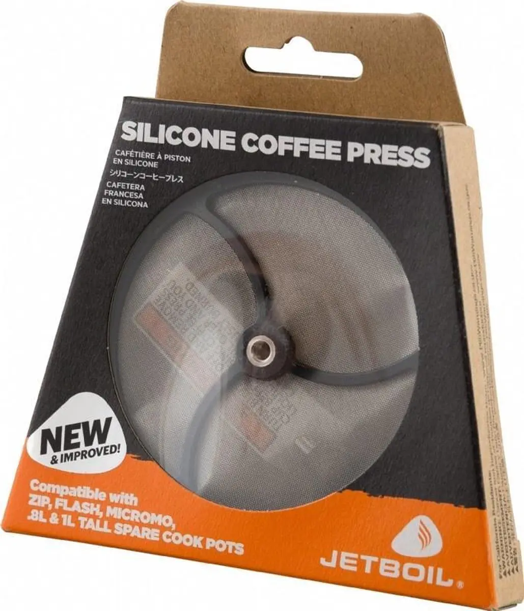 Jetboil Siliconen Koffiepers - Zwart - afbeelding 6 van 6