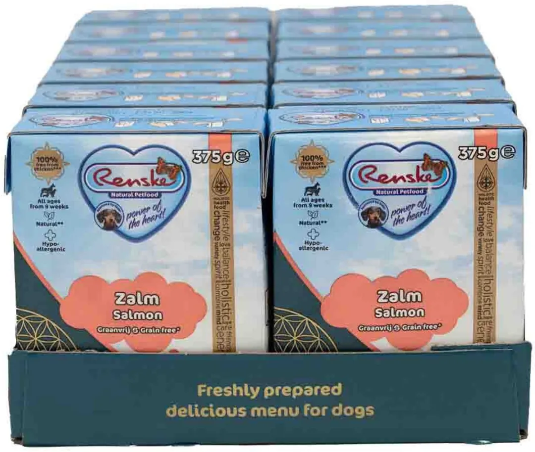 Renske Vers Graanvrij Tetra Zalm 375g - 12 Stuks