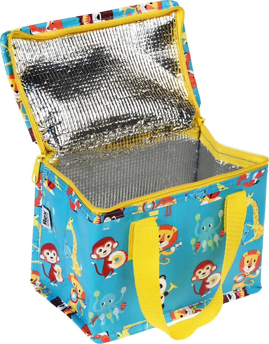 Rex London Lunchbag Animal Band Koeltasje - afbeelding 2 van 3