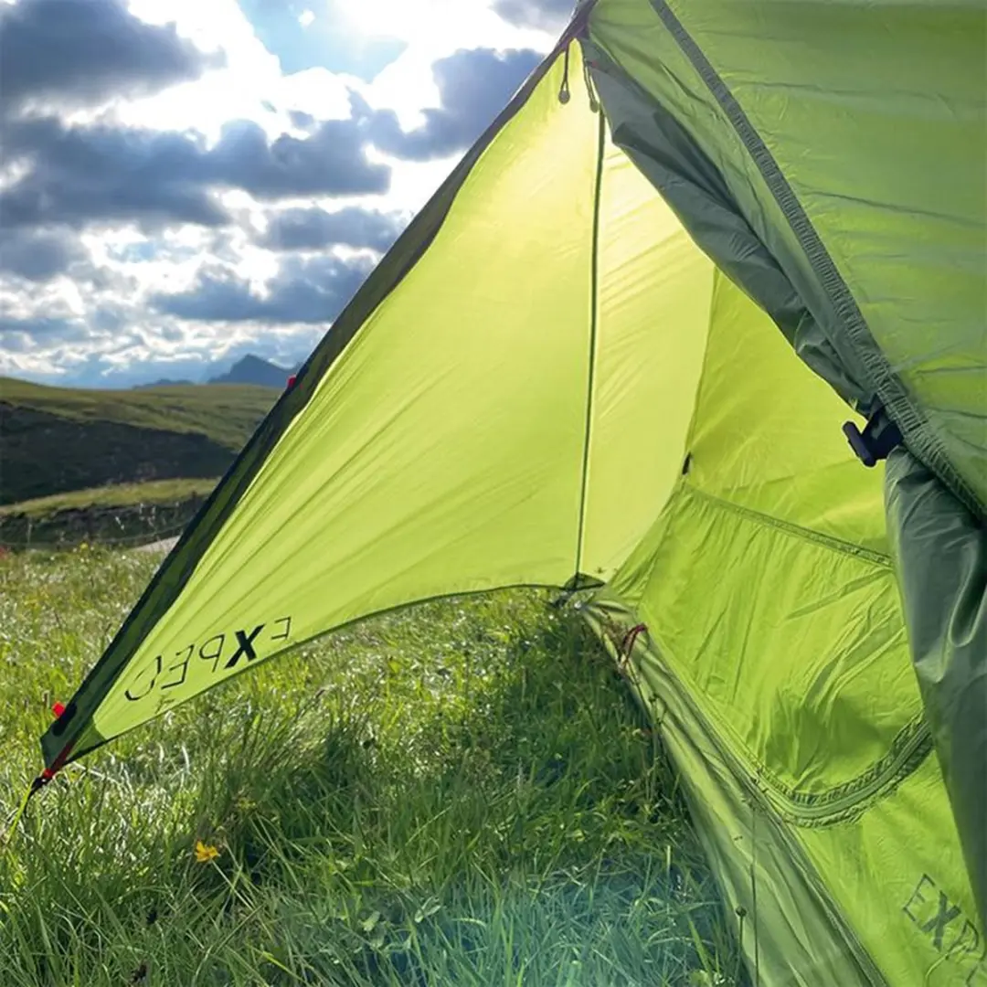 Exped Mira III HL Trekkerstent - 3 Persoons - Groen - afbeelding 5 van 6