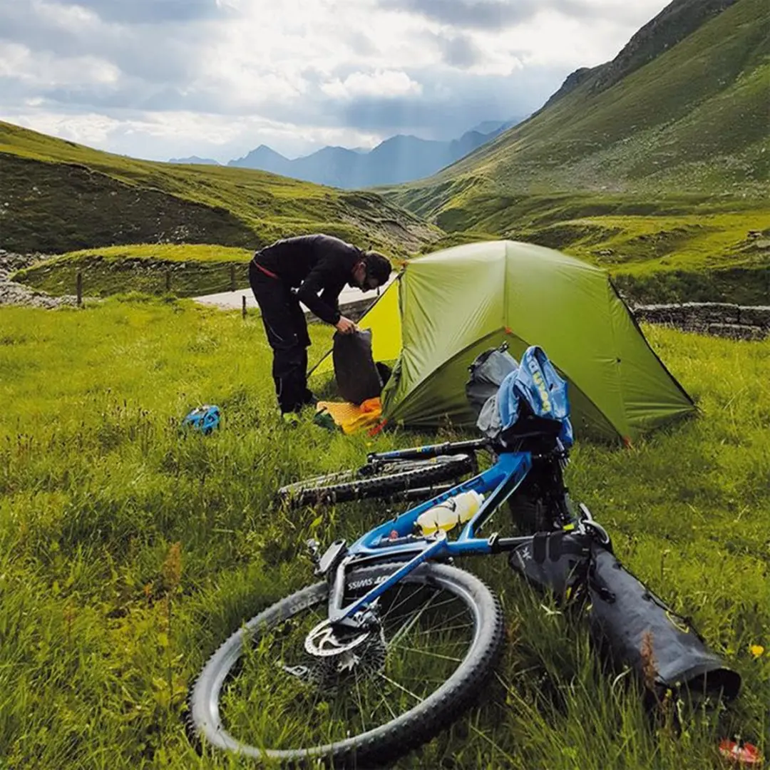 Exped Mira III HL Trekkerstent - 3 Persoons - Groen - afbeelding 4 van 6