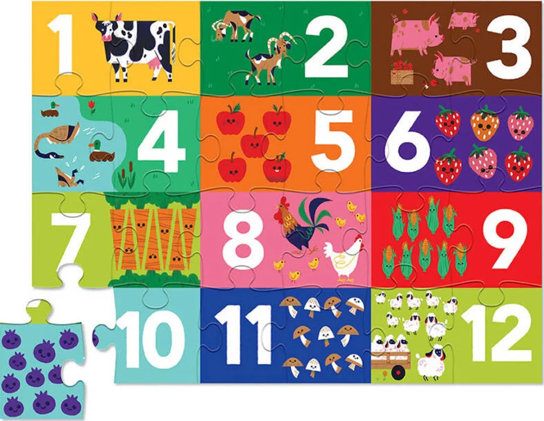 Crocodile Creek Boerderij Puzzel 1000 Stuks - Multicolor