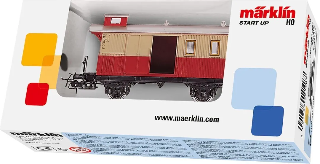 Märklin 4108 Bagagerijtuig H0 - Rood