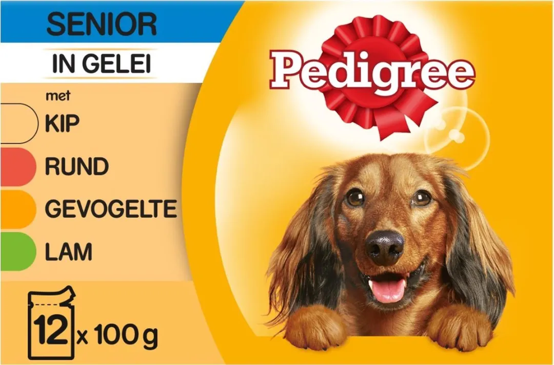 Pedigree Multipack Senior Maaltijdzakjes 12x100g