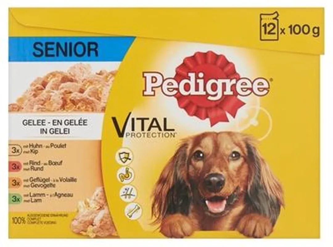 Pedigree Multipack Senior Maaltijdzakjes 12x100g