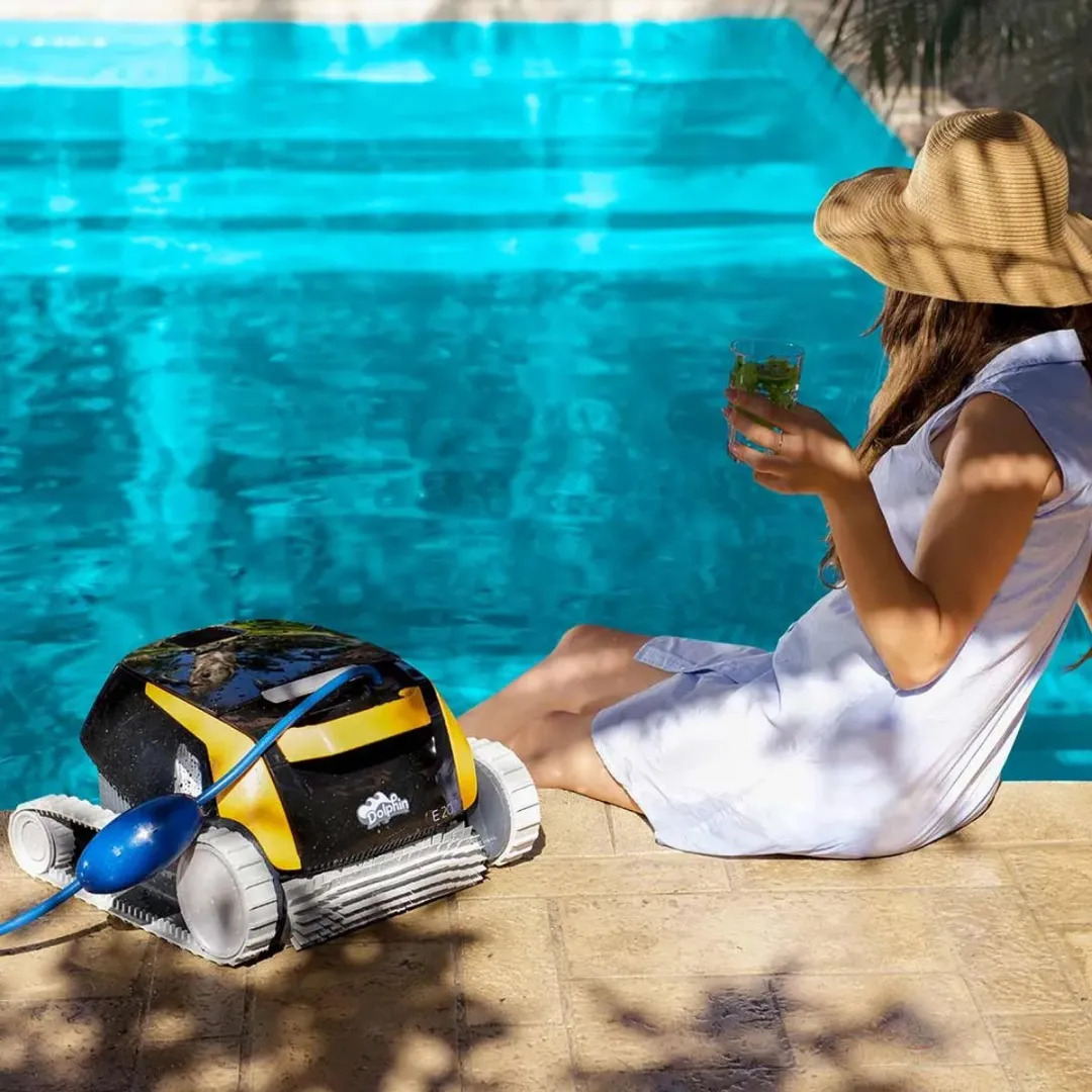 Maytronics Dolphin Poolstyle Plus PSL-200-0300 Zwembadrobot - Wit