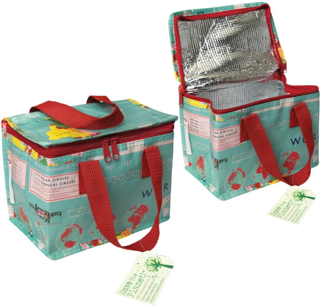 Rex London Vintage World Map Lunchtas