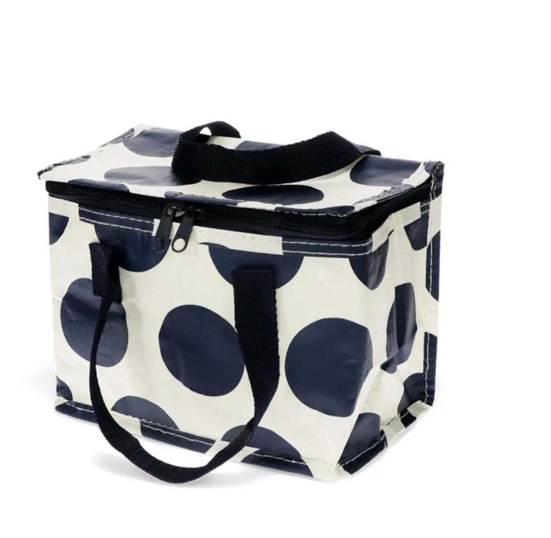 Rex London Spotlight - Koeltasje / Lunchtasje - Navy on White