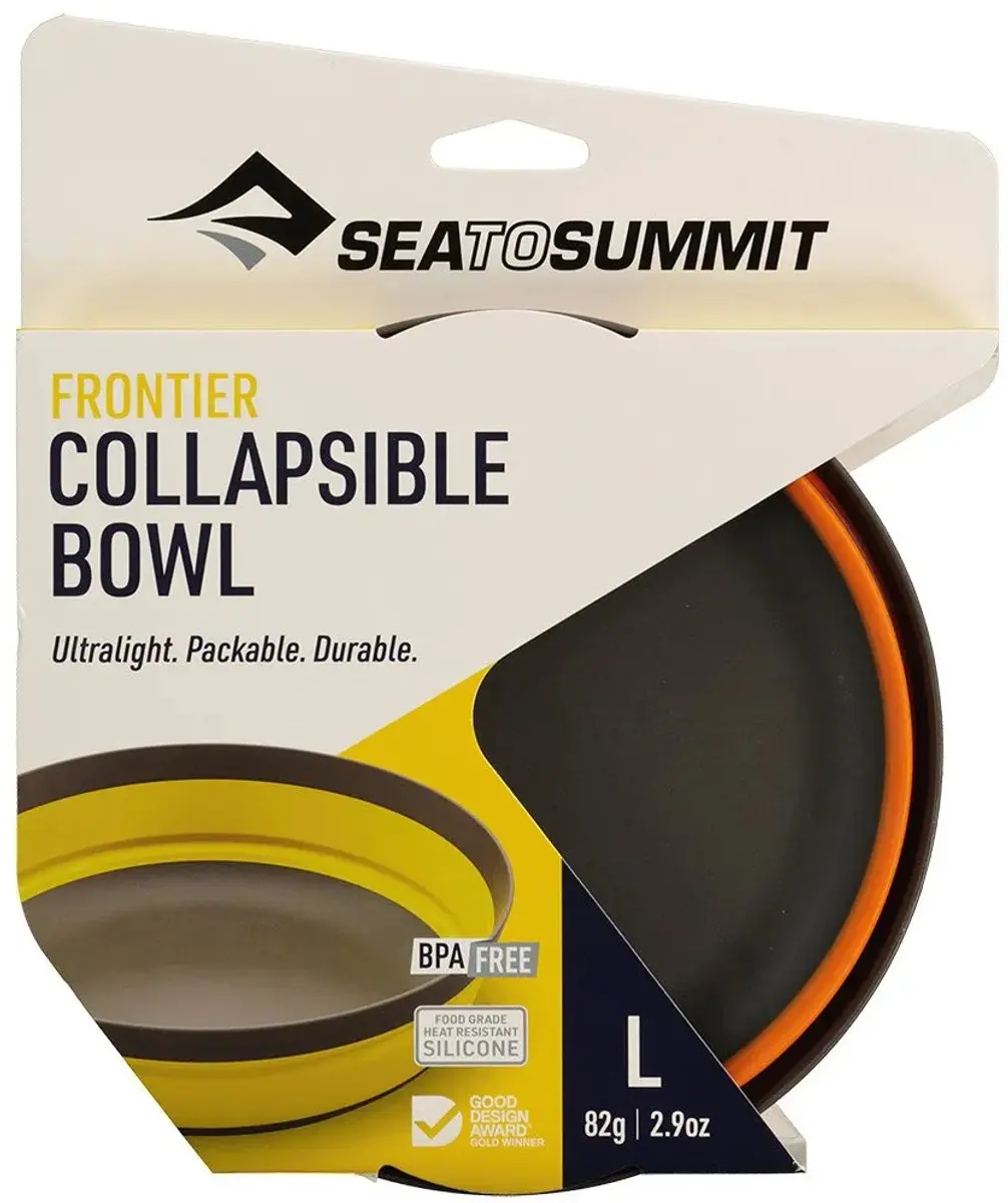 Sea to Summit Frontier Opvouwbare Kom L - Oranje - afbeelding 4 van 6