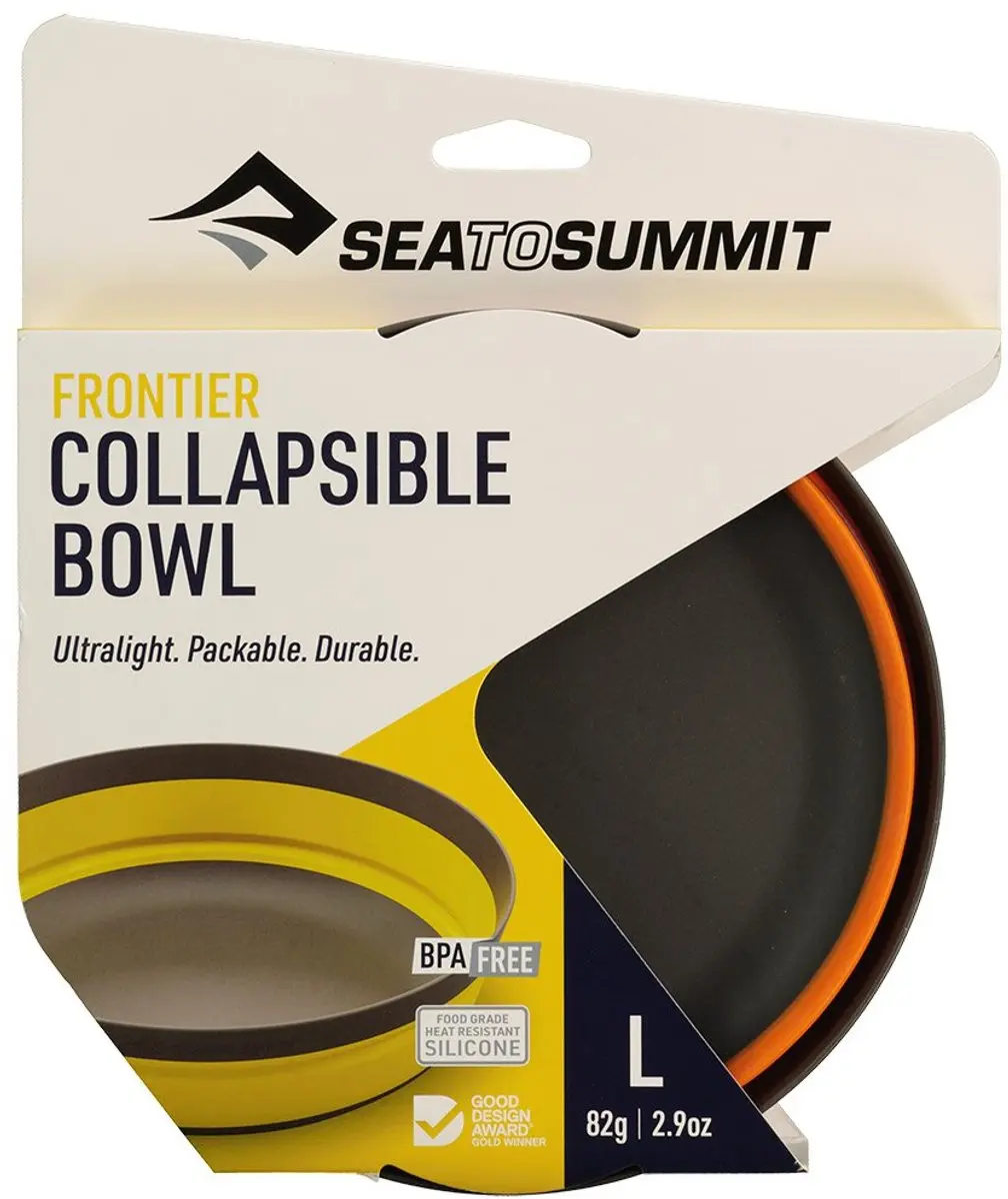 Sea to Summit Frontier Opvouwbare Kom L - Oranje - afbeelding 3 van 6