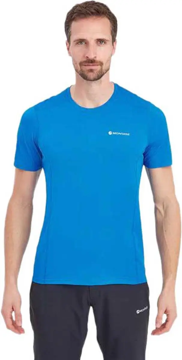 Montane Dart Lite T-shirt Met Korte Mouwen Blauw XL Man