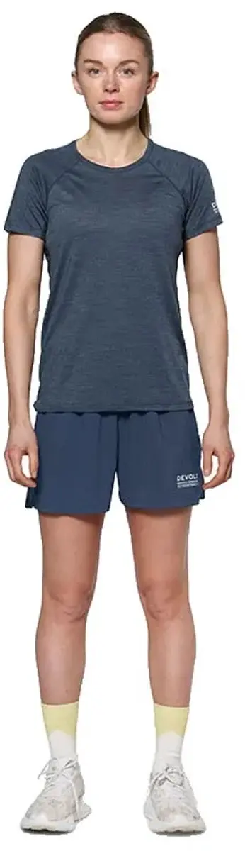 Devold Of Norway Endurance Merino 130 T-shirt Met Korte Mouwen Blauw XS Vrouw