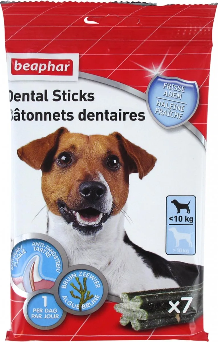 Beaphar Dental Sticks Kleine Hond - 7 Stuks