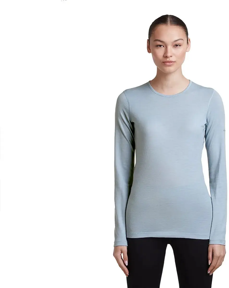Icebreaker 200 Oasis T-shirt Met Lange Mouwen Blauw M Vrouw