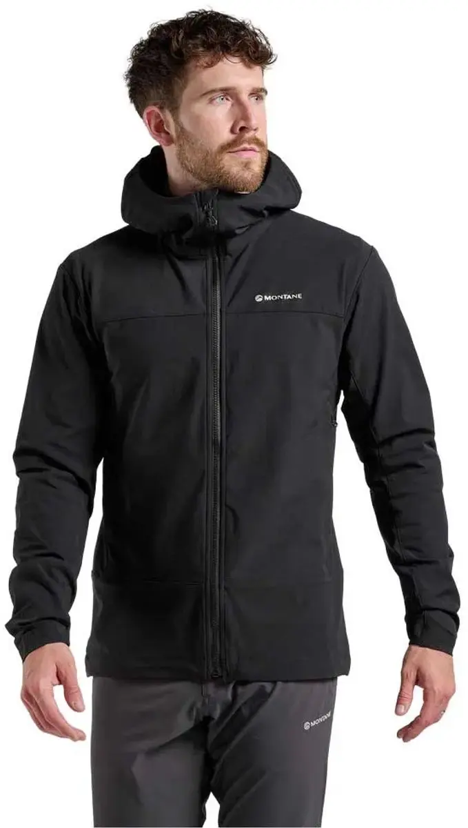 Montane Tenacity Sweatshirt Met Rits Zwart L Man
