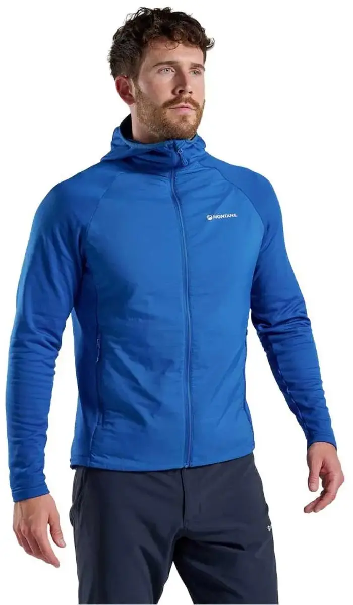 Montane Sirocco Lite Sweatshirt Met Rits Blauw S Man