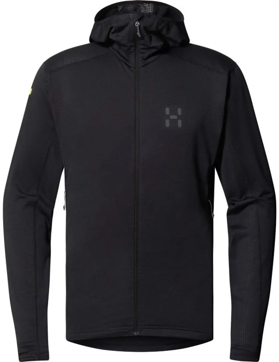 L.I.M Mid Multi II Hood Fleece Heren True Black L