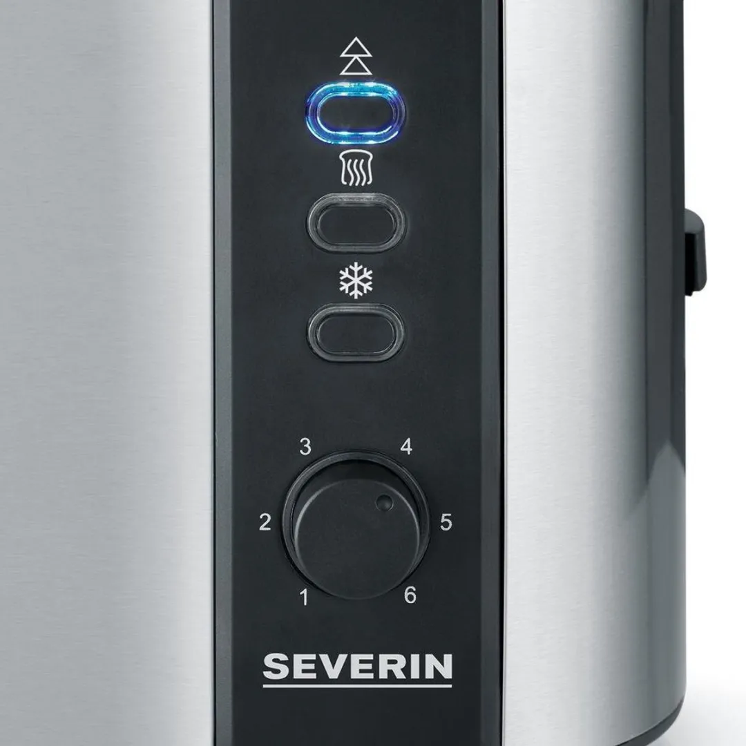 Severin AT 2589 Broodrooster 2 Stuks - 800W - RVS - afbeelding 6 van 6