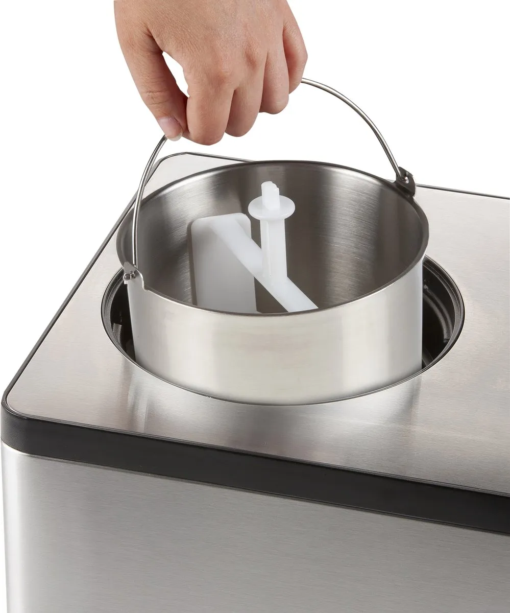 Domo DO9207I Roomijsmachine - 2L - Zilver