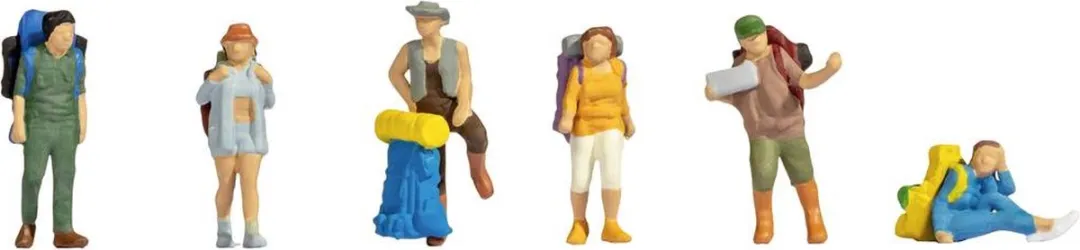 NOCH 45247 TT Backpackers & Lifters Figuur