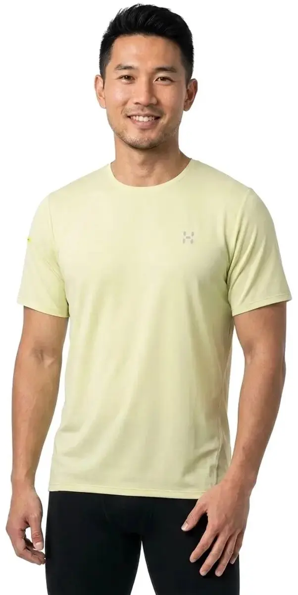 Haglofs L.i.m Delta T-shirt Met Korte Mouwen Geel M Man