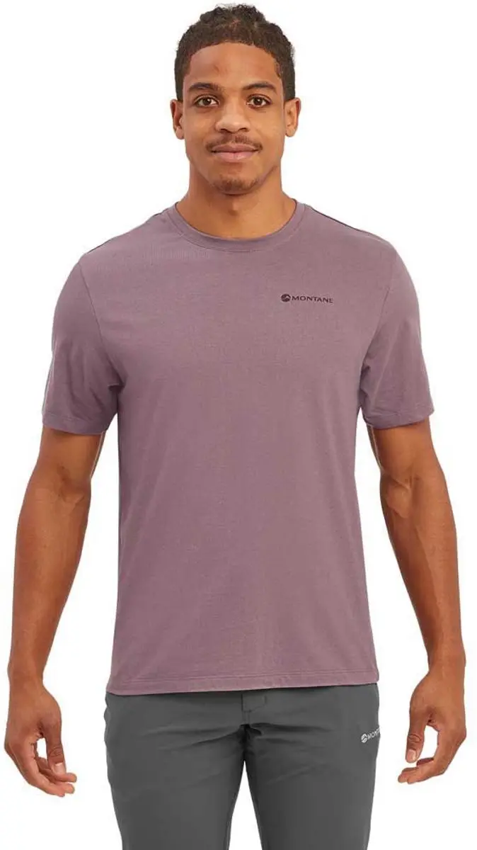 Montane Wear Repair T-shirt Met Korte Mouwen Paars S Man