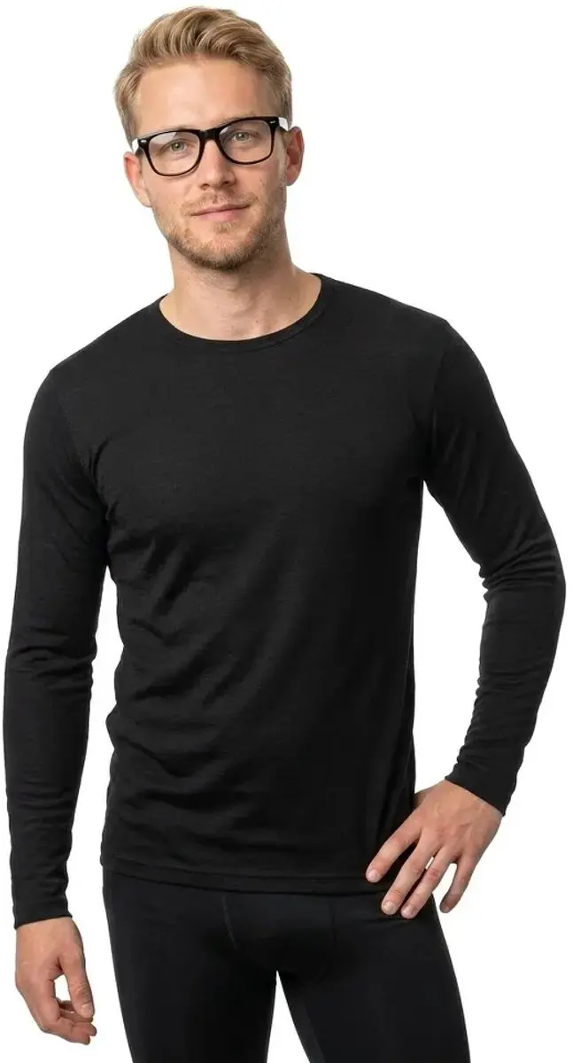 Devold Of Norway Breeze Plus Merino 200 T-shirt Met Lange Mouwen Zwart S Man