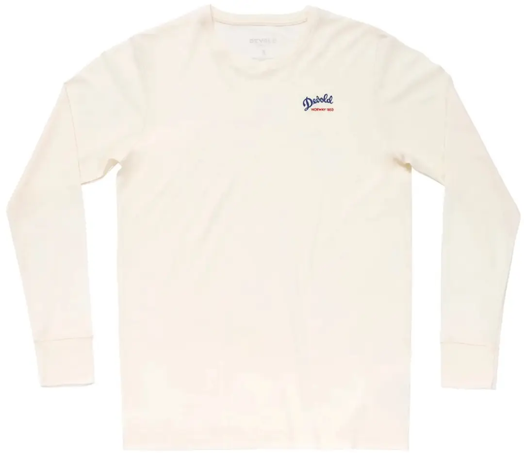 Devold Of Norway Classic T-shirt Met Lange Mouwen Beige L Man