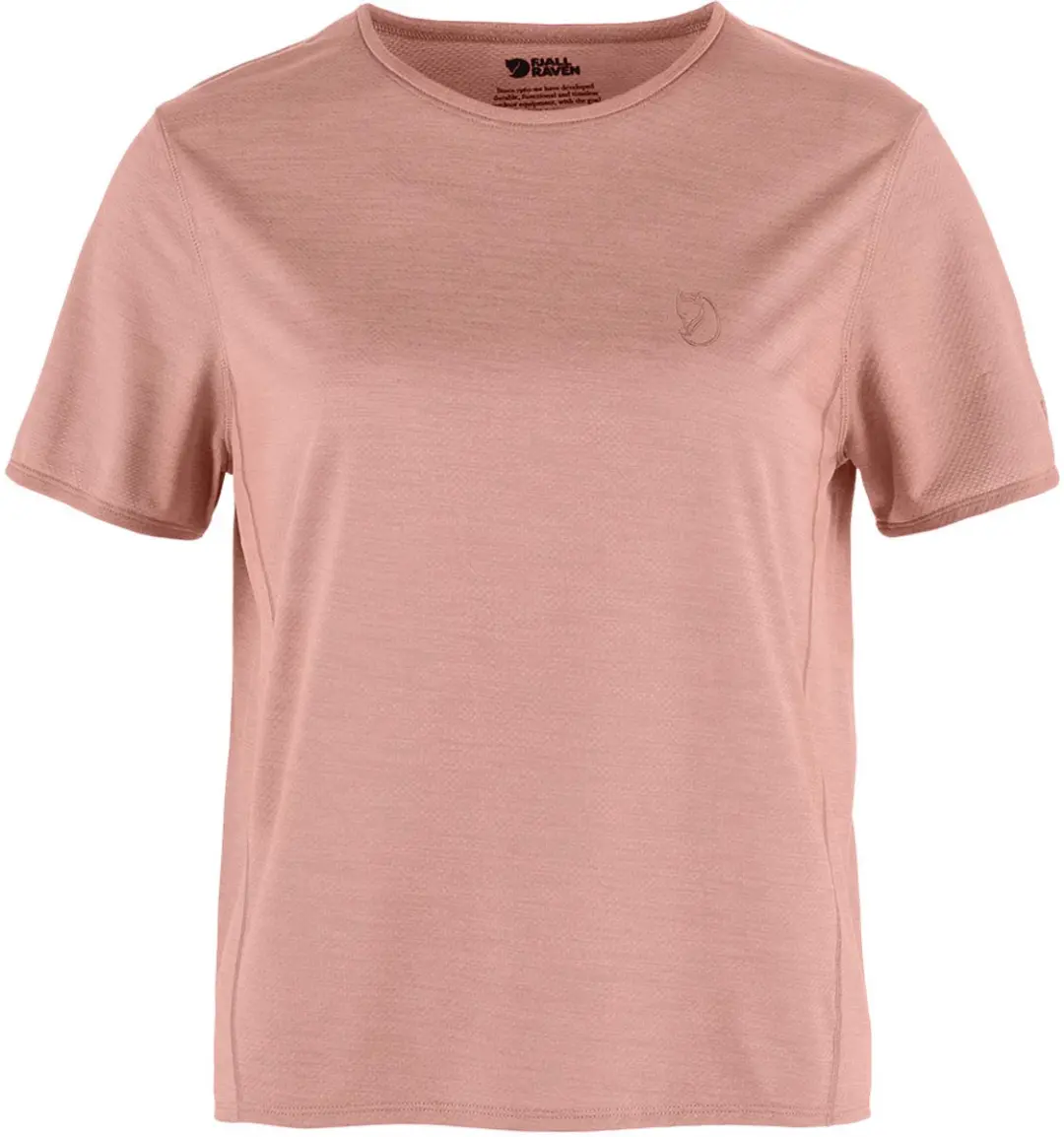 Fjällräven Abisko Lite T-shirt Met Korte Mouwen Roze M Vrouw