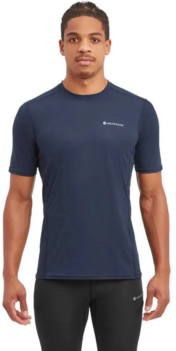 Montane Dart Nano T-shirt Met Korte Mouwen Blauw M Man