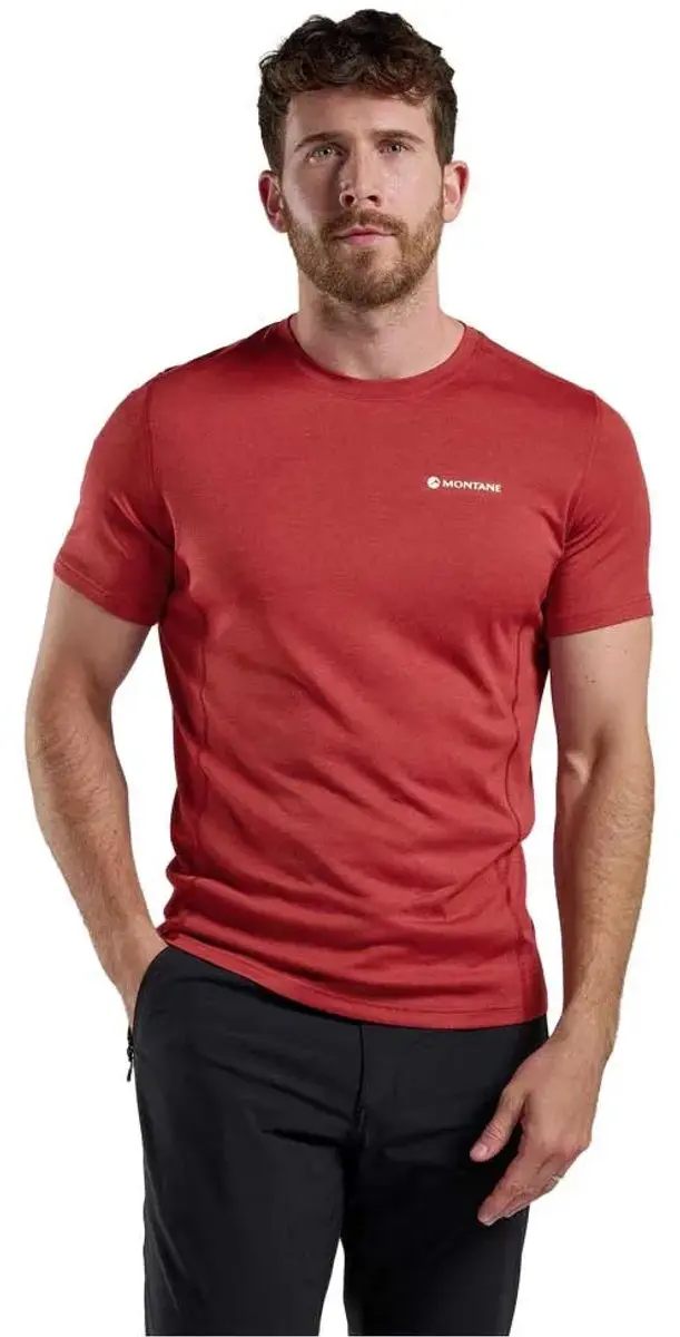 Montane Dart T-shirt Met Korte Mouwen Rood XL Man