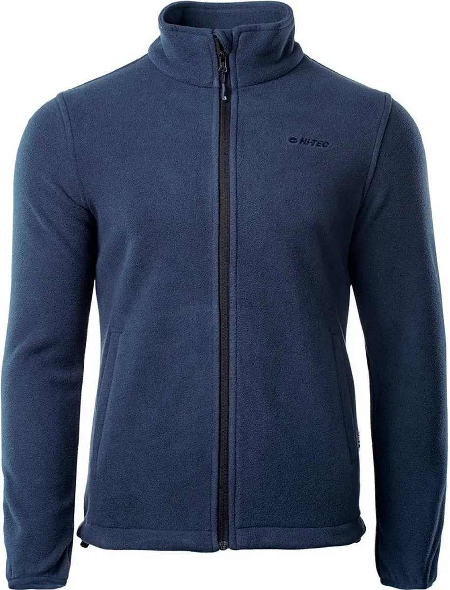 Hi-tec Henis Fleece Met Volledige Rits Blauw L Man