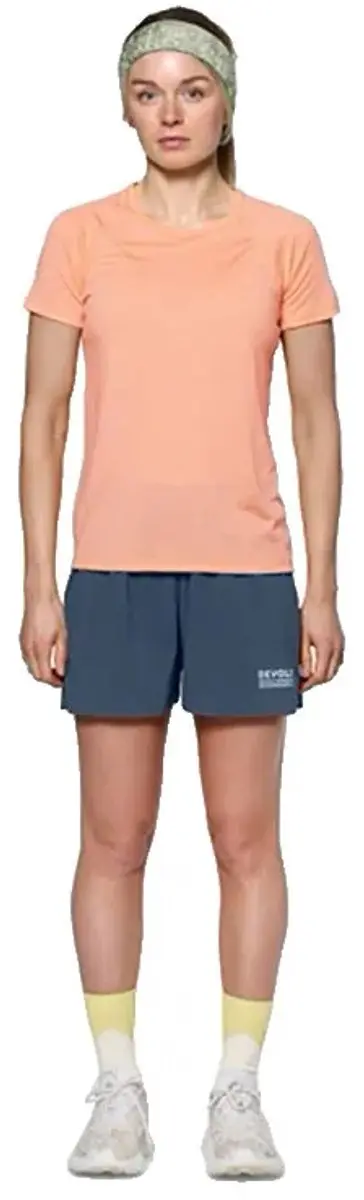 Devold Of Norway Endurance Merino 130 T-shirt Met Korte Mouwen Oranje S Vrouw