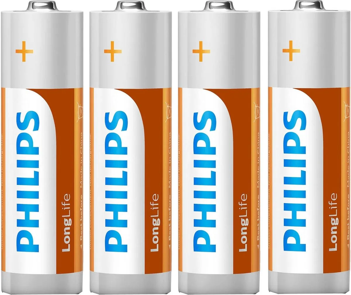 Philips AA Batterijen 4 Stuks
