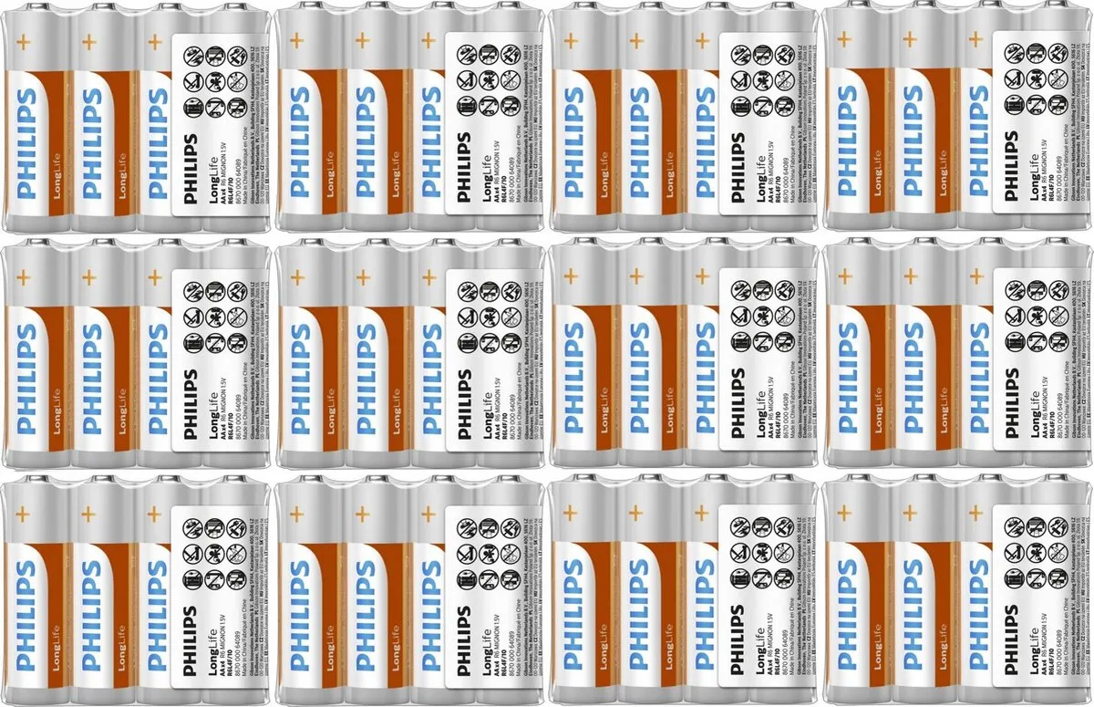 Philips AA Batterijen 4 Stuks