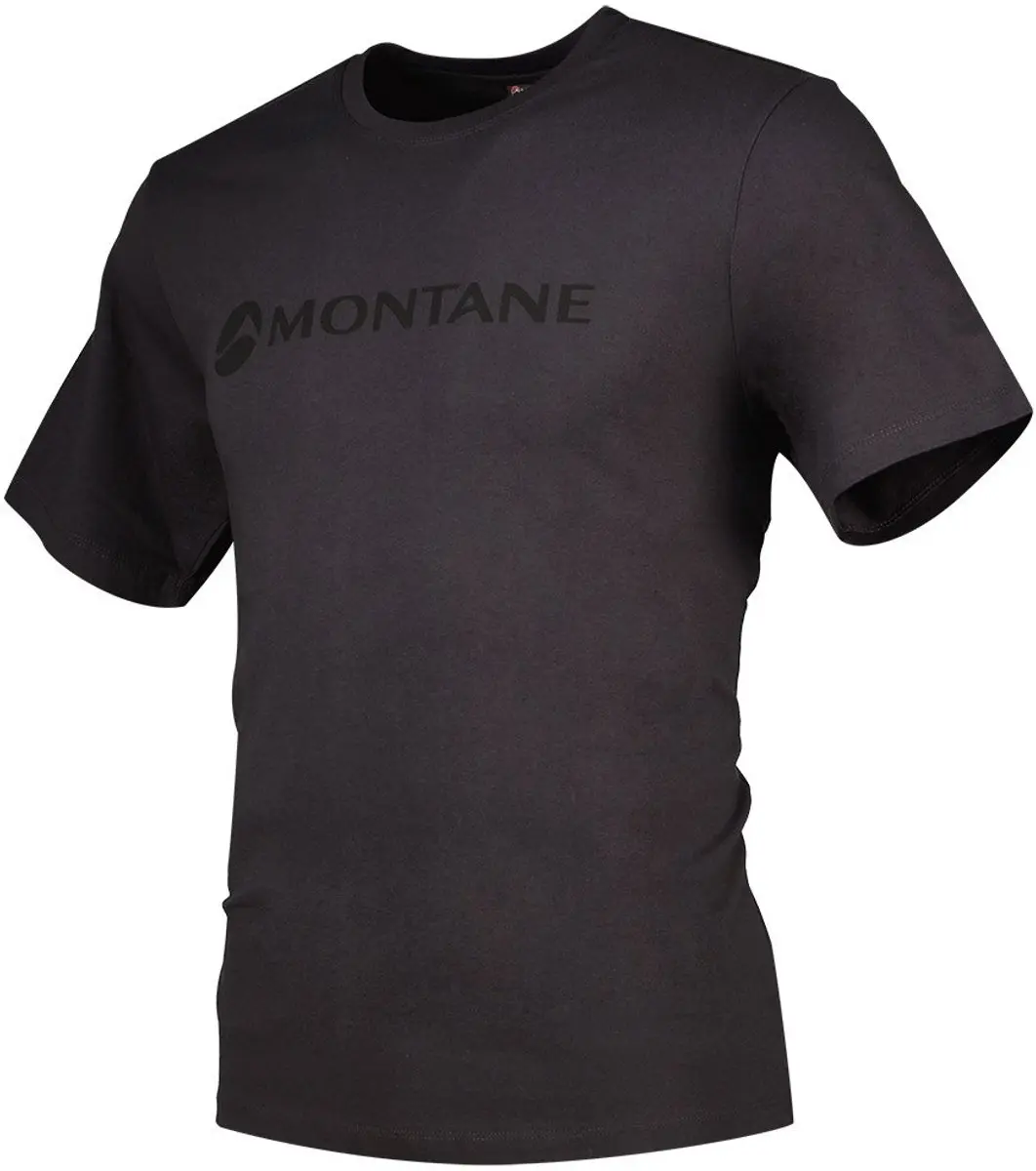 Montane Mono Logo T-shirt Met Korte Mouwen Grijs M Man
