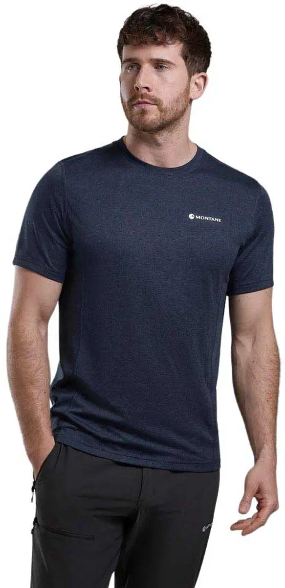 Montane Dart T-shirt Met Korte Mouwen Blauw S Man