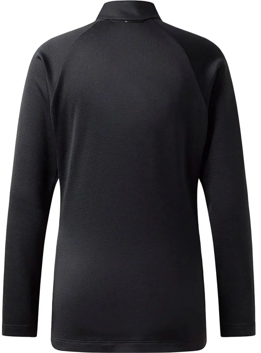 Haglofs Korp Mid Sweatshirt Met Halve Rits Zwart M Vrouw