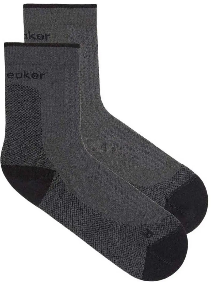 Icebreaker Merino Hike+ Ultralight Quarter Sokken Grijs EU 35-37 Vrouw