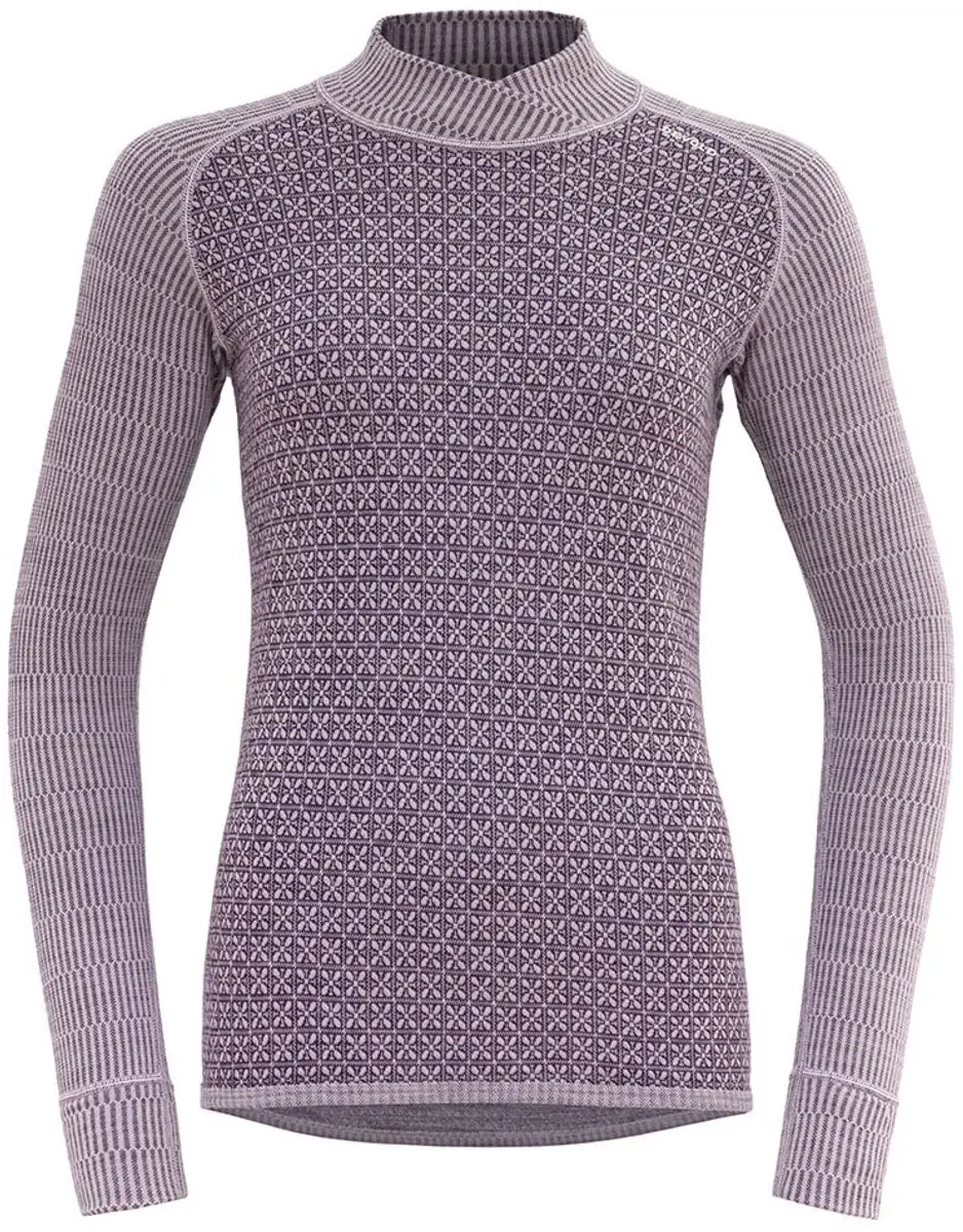 Devold Of Norway Kvitegga Merino 230 Cross Neck T-shirt Met Lange Mouwen Grijs,P