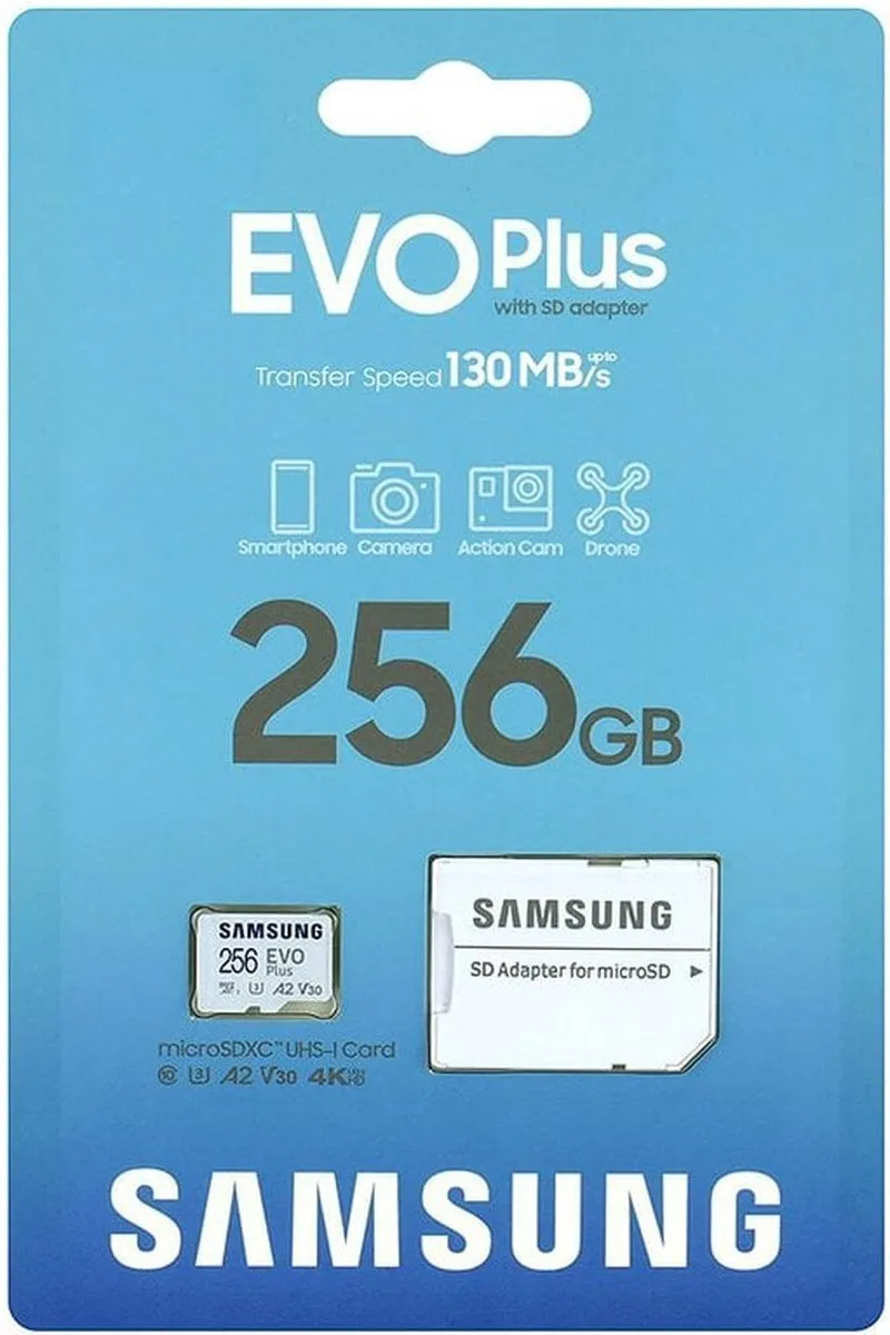 Samsung EVO Plus MicroSDXC MB-MC256KA - 256GB