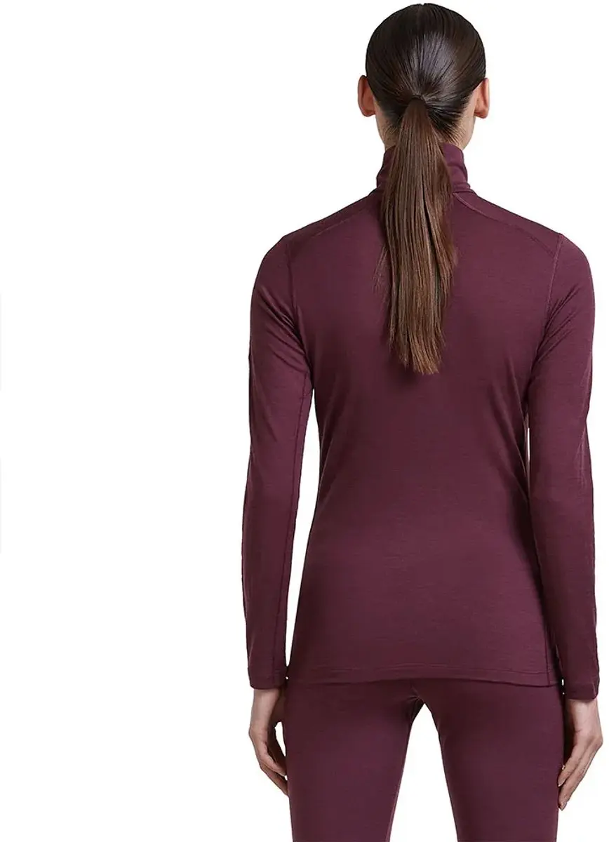 Icebreaker 200 Oasis Half Zip Dames T-shirt - afbeelding 2 van 4