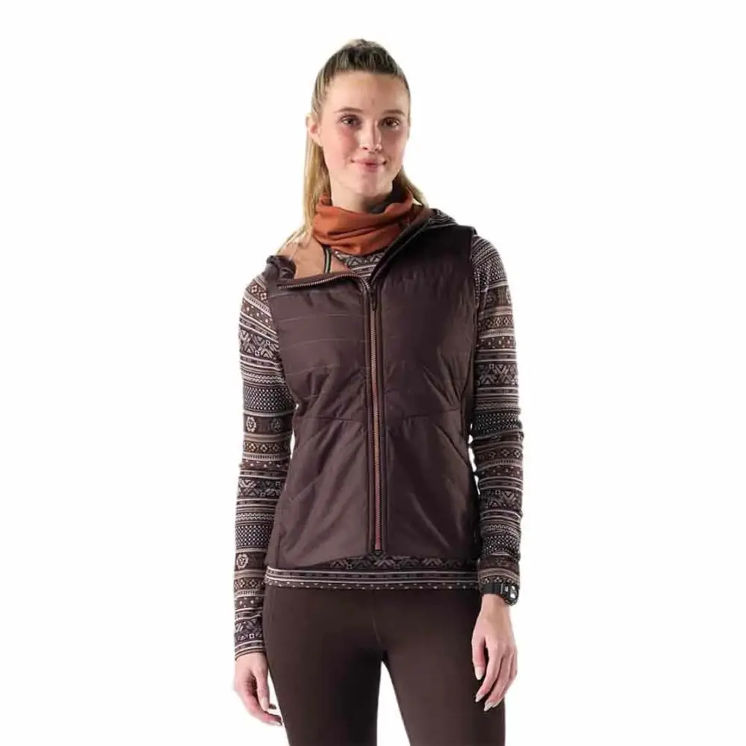 Smartwool Smartloft Vest Paars S Vrouw