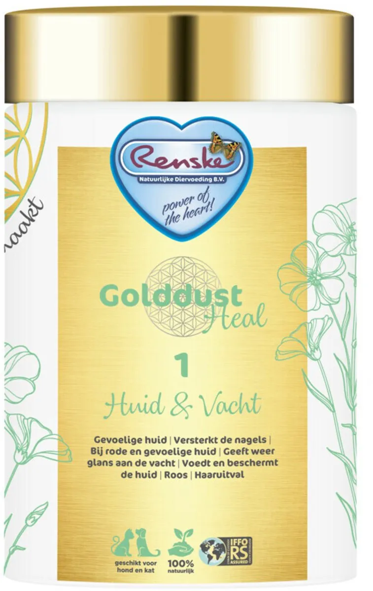 Renske Golddust Heal 1 Huid & Vacht 500g