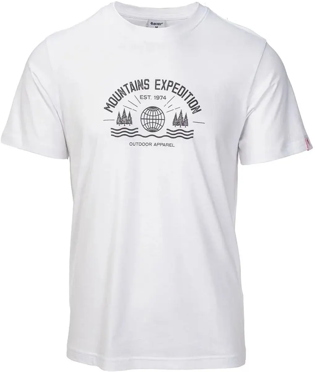 Hi-tec Miros T-shirt Met Korte Mouwen Wit M Man