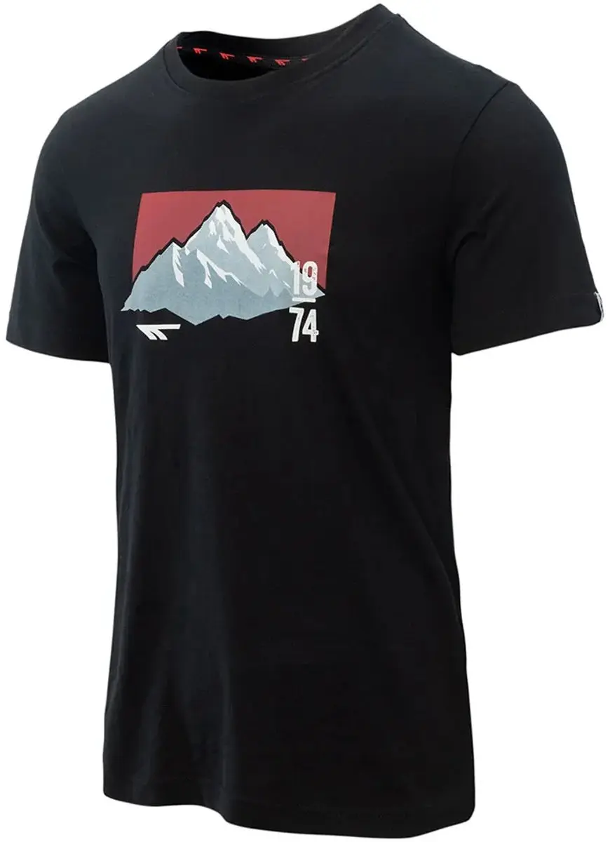 Hi-tec Rawal T-shirt Met Korte Mouwen Zwart M Man