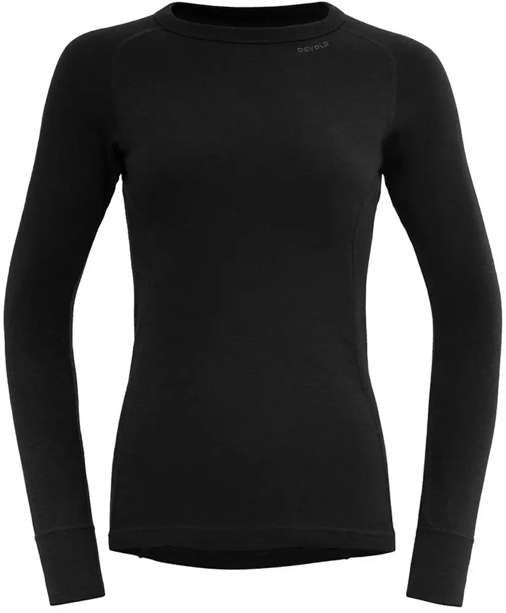 Devold Of Norway Duo Active Merino 205 T-shirt Met Lange Mouwen Zwart M Vrouw