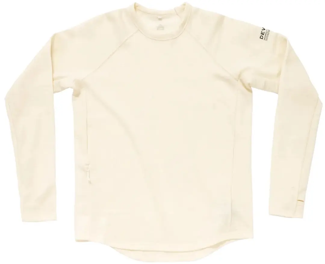 Devold Of Norway Endurance Merino Crew T-shirt Met Lange Mouwen Beige S Man