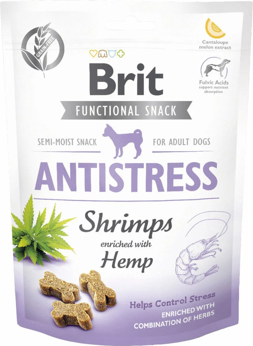 Brit Care Fs Antistress Garnaal Hondensnacks 150g