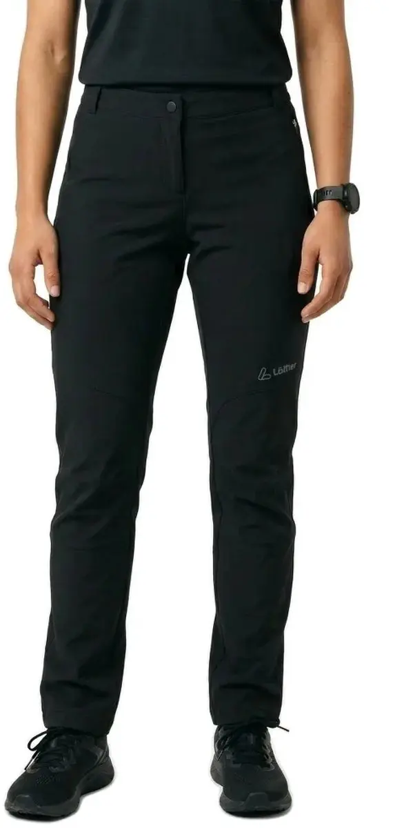 Löffler Alaska Dames Outdoorbroek - Zwart - afbeelding 3 van 6
